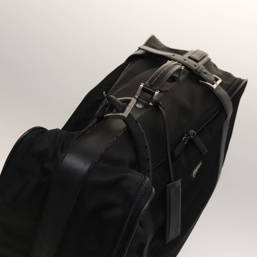PRADA Suitcase Nylon Black Silver - Picture 8 of 9